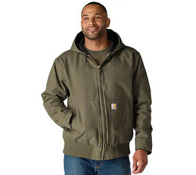 Carhartt Duck Active Moss Werkjas Heren