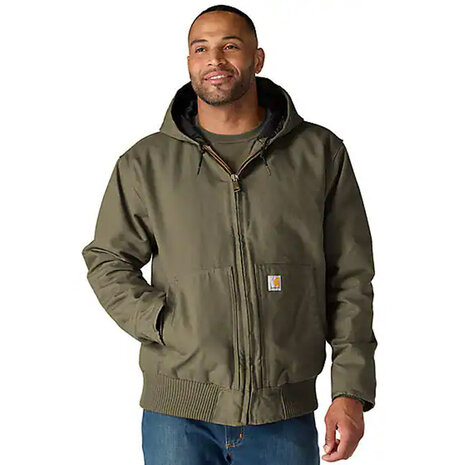 Carhartt Duck Active Moss Werkjas Heren