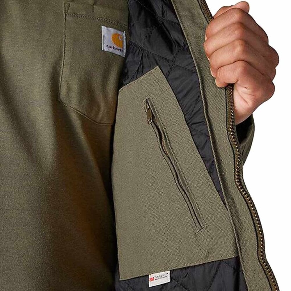 Carhartt Duck Active Moss Werkjas Heren