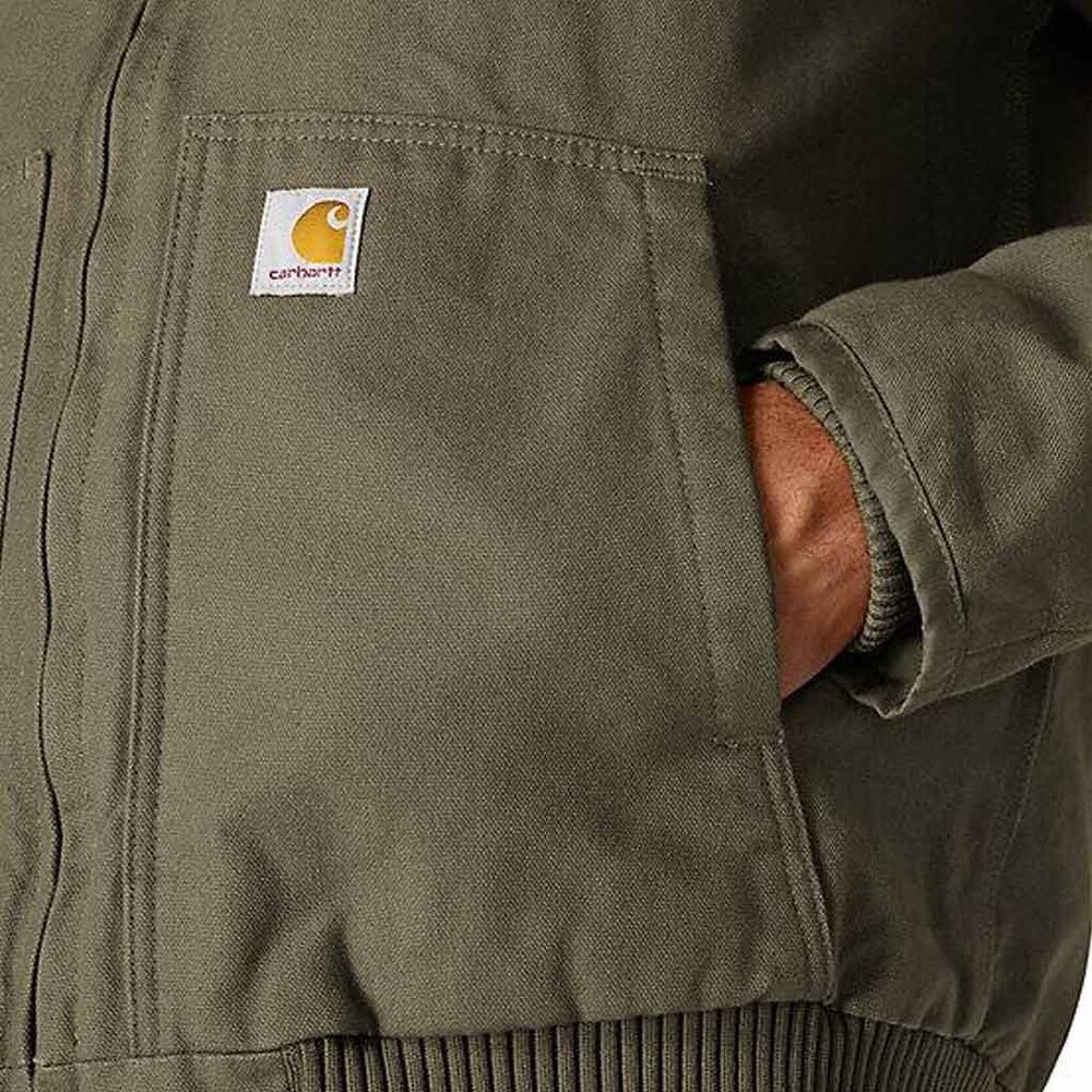 Carhartt Duck Active Moss Werkjas Heren