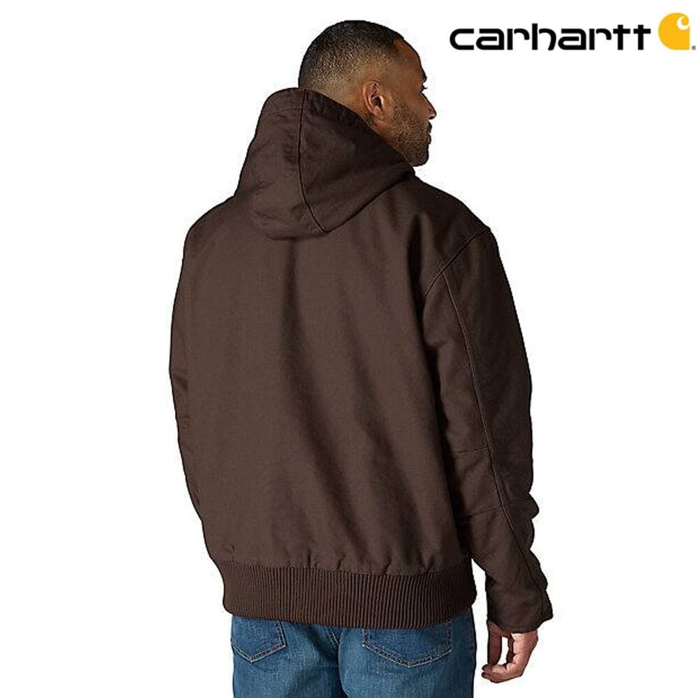 Carhartt Duck Active Donker Bruin Werkjas Heren Carhartt Duck Active Donker Bruin Werkjas Heren