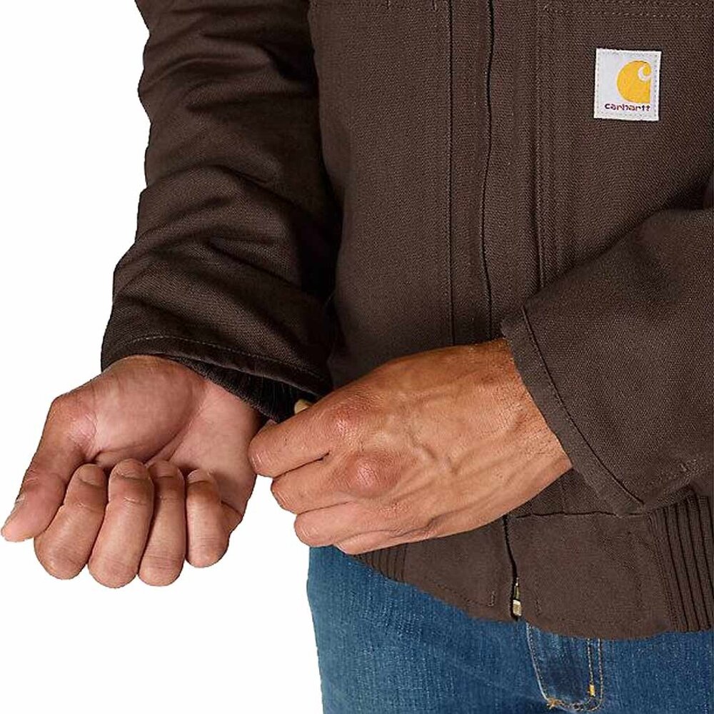 Carhartt Duck Active Donker Bruin Werkjas Heren Carhartt Duck Active Donker Bruin Werkjas Heren