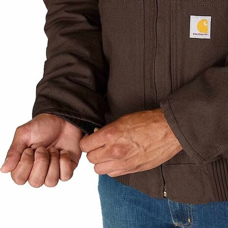 Carhartt Duck Active Donker Bruin Werkjas Heren Carhartt Duck Active Donker Bruin Werkjas Heren