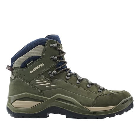 Lowa Renegade Evo GTX Mid Olive/Navy Wandelschoenen Heren Lowa Renegade Evo GTX Mid Olive/Navy Wandelschoenen Heren