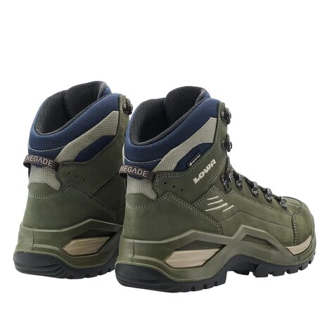 Lowa Renegade Evo GTX Mid Olive/Navy Wandelschoenen Heren Lowa Renegade Evo GTX Mid Olive/Navy Wandelschoenen Heren