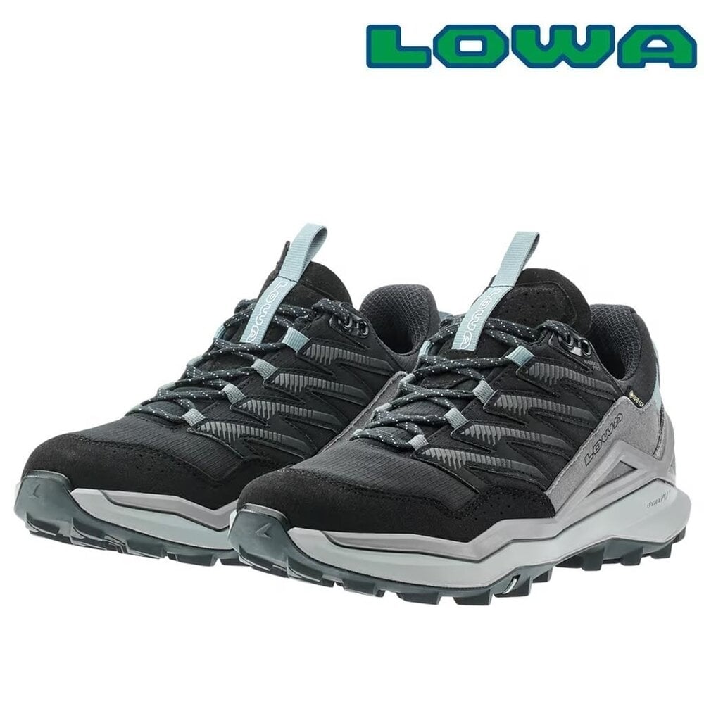 Lowa Maddox Pro GTX Lo Wide Black/Grey Wandelschoenen Dames Lowa Maddox Pro GTX Lo Wide Black/Grey Wandelschoenen Dames