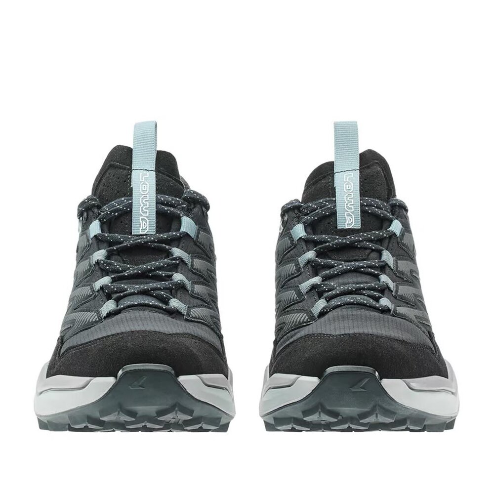 Lowa Maddox Pro GTX Lo Wide Black/Grey Wandelschoenen Dames Lowa Maddox Pro GTX Lo Wide Black/Grey Wandelschoenen Dames
