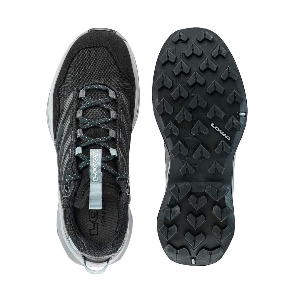 Lowa Maddox Pro GTX Lo Wide Black/Grey Wandelschoenen Dames Lowa Maddox Pro GTX Lo Wide Black/Grey Wandelschoenen Dames