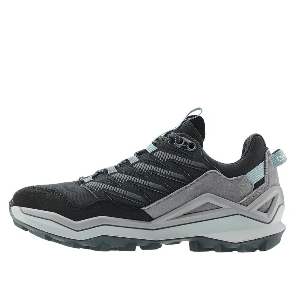 Lowa Maddox Pro GTX Lo Wide Black/Grey Wandelschoenen Dames Lowa Maddox Pro GTX Lo Wide Black/Grey Wandelschoenen Dames