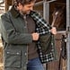 Hunter Outdoor Bolton Classic Groen Waxjas