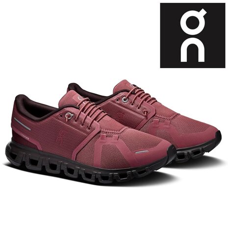 On Running Cloud 6 Barberry Ox Wandelschoenen Dames