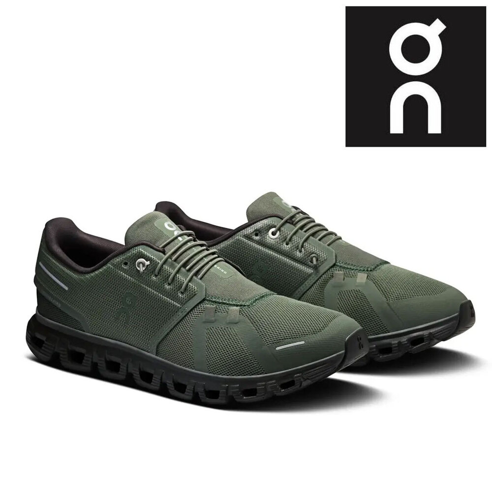 On Running Cloud 6 Thyme Espresso Wandelschoenen Heren On Running Cloud 6 Thyme Espresso Wandelschoenen Heren