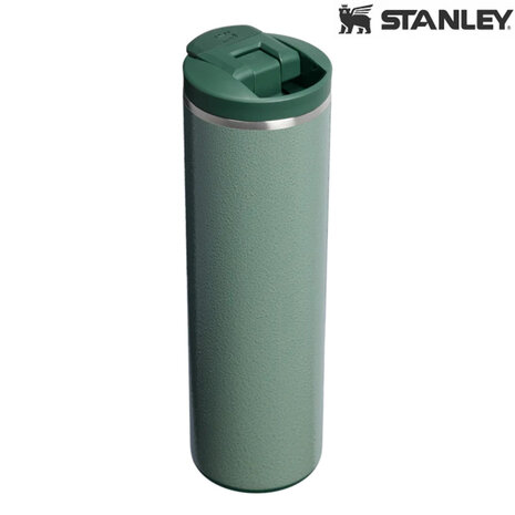 Stanley The Transit Flip Top Hammertone Green Mug 0.47L