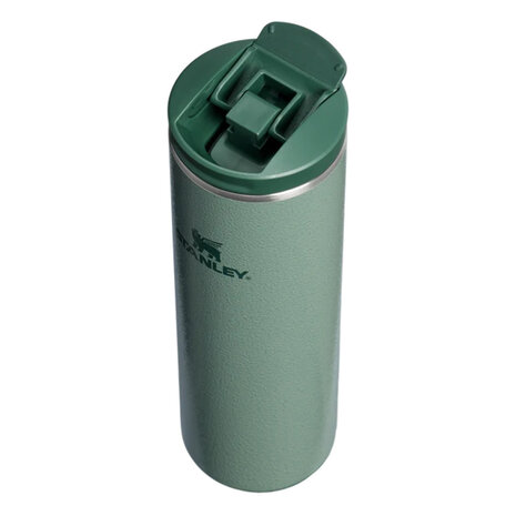 Stanley The Transit Flip Top Hammertone Green Mug 0.47L