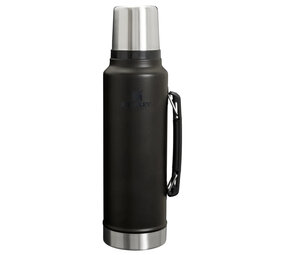 Stanley The Legendary Classic Matte Black Pebble Thermosfles 1.4L
