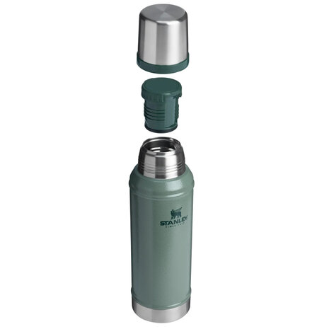 Stanley The Legendary Classic Hammertone Green Thermosfles 0.94L Stanley The Legendary Classic Hammertone Green Thermosfles 0.94L