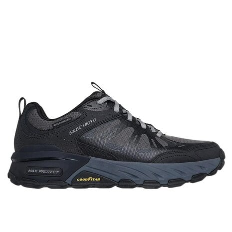 Skechers Max Protect Sherwood Black Charcoal Wandelsneakers Heren Skechers Max Protect Sherwood Black Charcoal Wandelsneakers Heren
