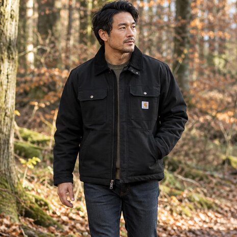 Carhartt Montana Rugged Flex Zwart Winterjas Heren Carhartt Montana Rugged Flex Zwart Winterjas Heren