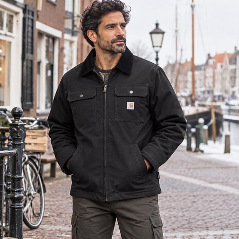 Carhartt Montana Rugged Flex Zwart Winterjas Heren Carhartt Montana Rugged Flex Zwart Winterjas Heren