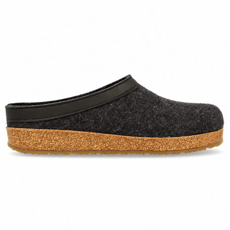 Haflinger Grizzly Torben Graphit Pantoffels