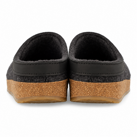 Haflinger Grizzly Torben Graphit Pantoffels