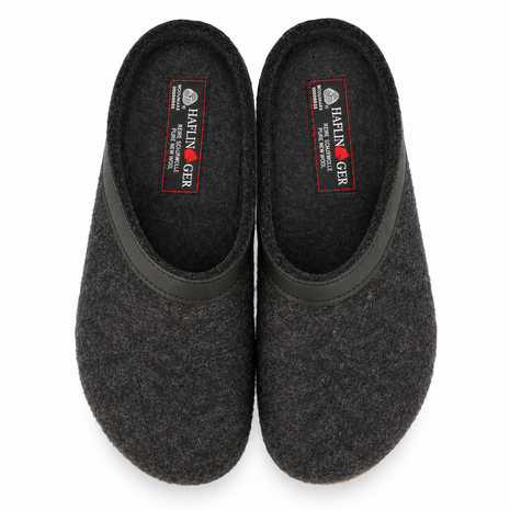Haflinger Grizzly Torben Graphit Pantoffels