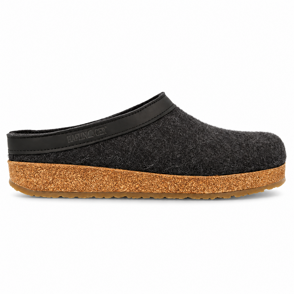Haflinger Grizzly Torben Graphit Pantoffels