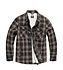 Craft Heavyweight Sherpa Beige Check Jas Heren Craft Heavyweight Sherpa Beige Check Jas Heren