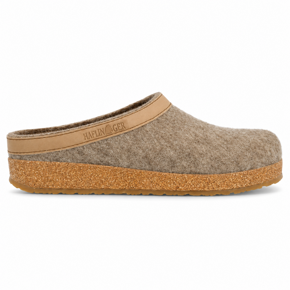 Haflinger Grizzly Torben Torf Pantoffels Haflinger Grizzly Torben Torf Pantoffels