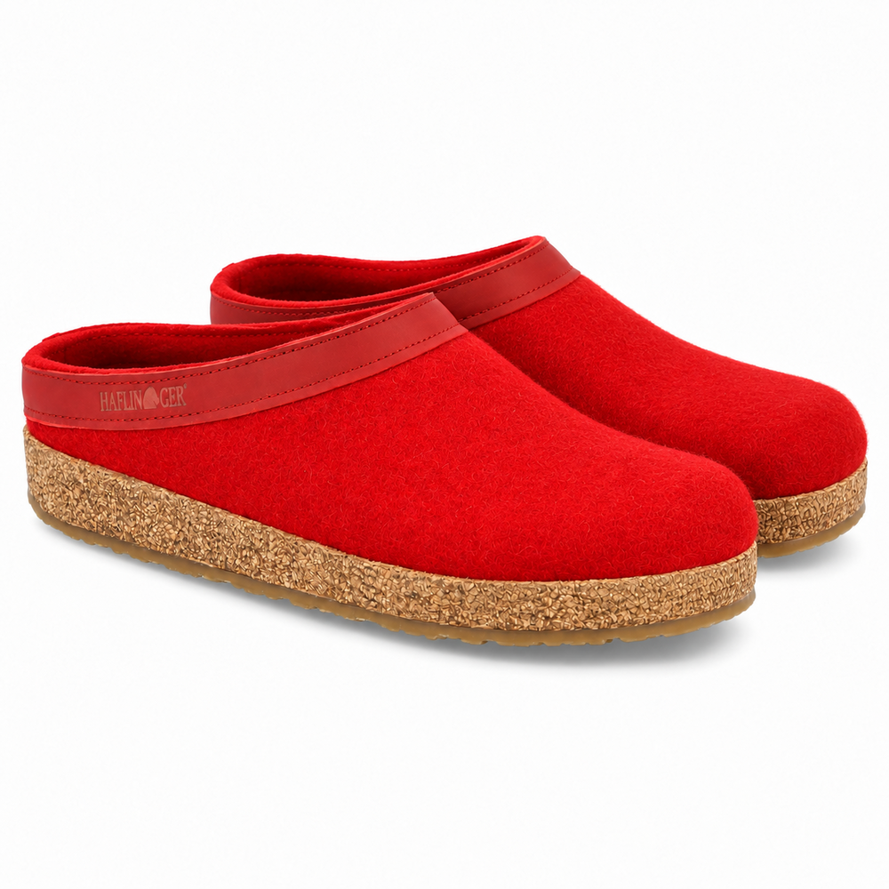Haflinger Grizzly Torben Rubin Pantoffels Haflinger Grizzly Torben Rubin Pantoffels