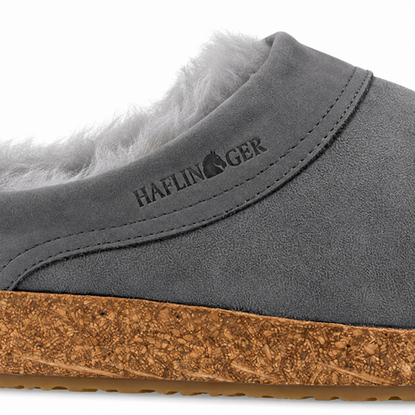 Haflinger Snowbird Antrazit Pantoffels