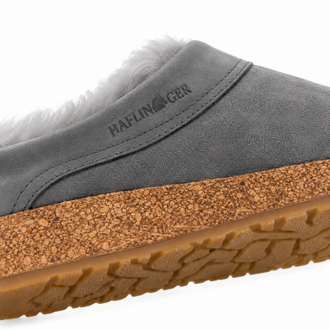 Haflinger Snowbird Antrazit Pantoffels