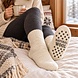 Woolwear of Scandinavia 80% Wol Antislip Ecru Huissokken Woolwear of Scandinavia 80% Wol Antislip Ecru Huissokken