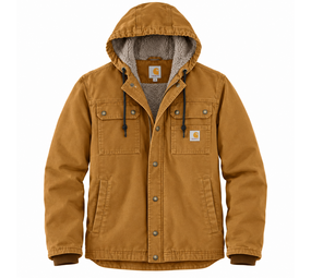 Carhartt Bartlett Sherpa Bruin Winterjas Heren Carhartt Bartlett Sherpa Bruin Winterjas Heren
