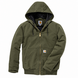 Carhartt Duck Active Moss Winterjas Heren Carhartt Duck Active Moss Winterjas Heren