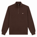 Dickies Oakport Quarter Zip Sweater Chocolate Brown Dickies Oakport Quarter Zip Sweater Chocolate Brown