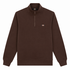 Oakport Quarter Zip Sweater Chocolate Brown Oakport Quarter Zip Sweater Chocolate Brown