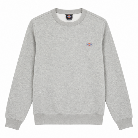 Dickies Oakport Heather Grey Sweatshirt Heren Dickies Oakport Heather Grey Sweatshirt Heren