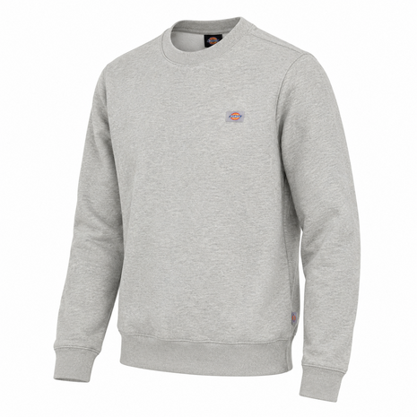 Dickies Oakport Heather Grey Sweatshirt Heren Dickies Oakport Heather Grey Sweatshirt Heren