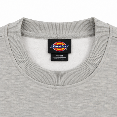 Dickies Oakport Heather Grey Sweatshirt Heren Dickies Oakport Heather Grey Sweatshirt Heren