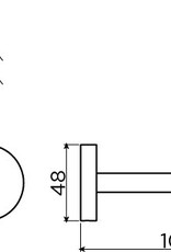 Flat porte-rouleau réserve