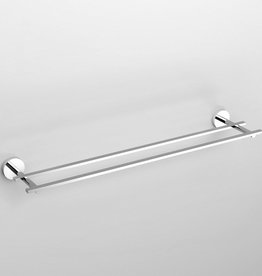 Flat double towel rail