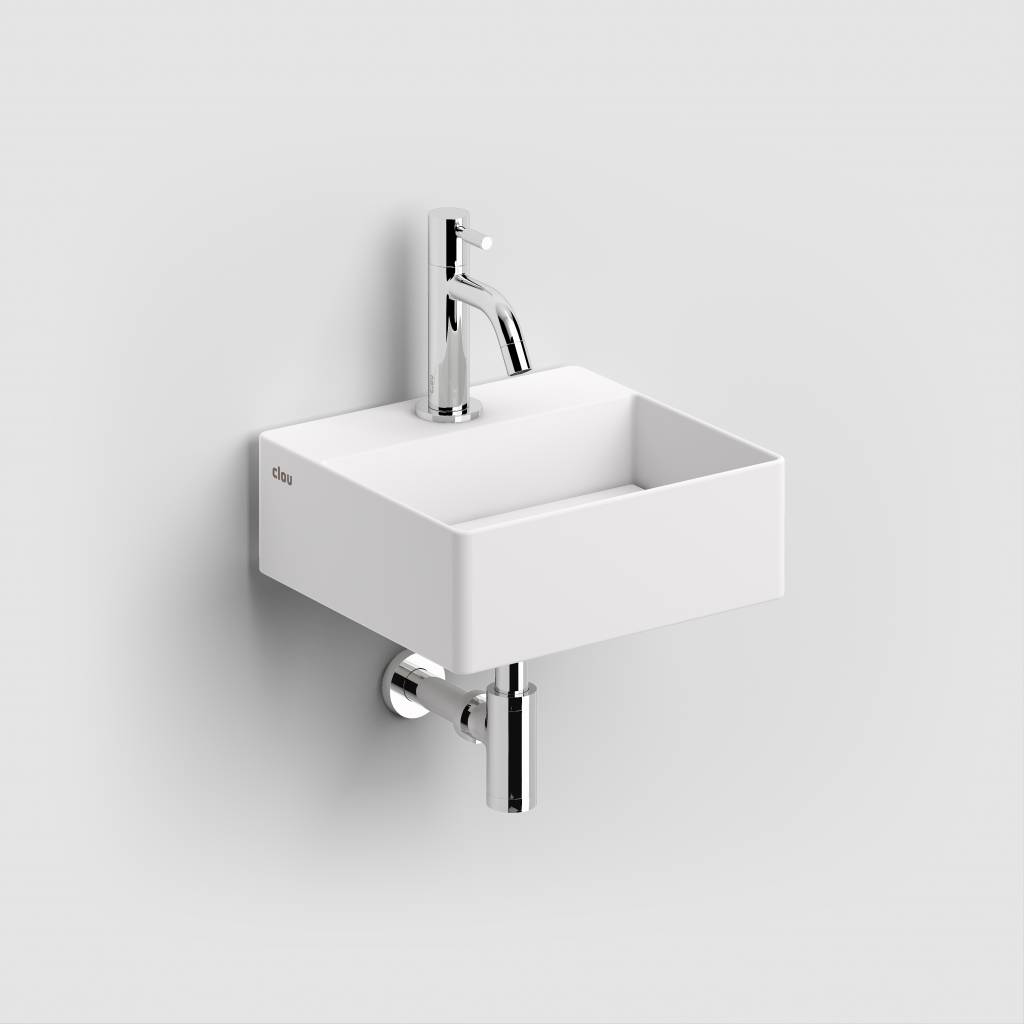 New Flush 1 lave-mains avec tablette couvre-bonde