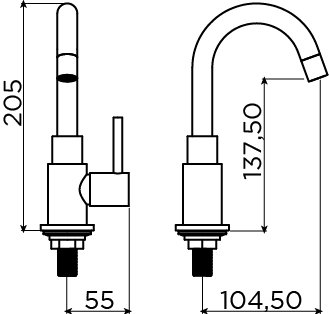 Freddo 1 cold water tap