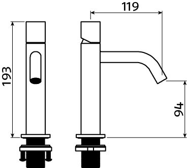 Xo wastafel mengkraan type 12