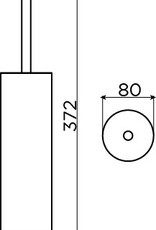 Lot de 3 supports pour balai et serpillères auto-adhésifs sans perçage  Super antidérapants pour balai et pelle à poussière JM