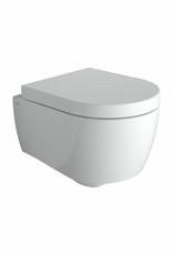 First wandtoilet met zitting en deksel