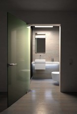First wandtoilet met zitting en deksel