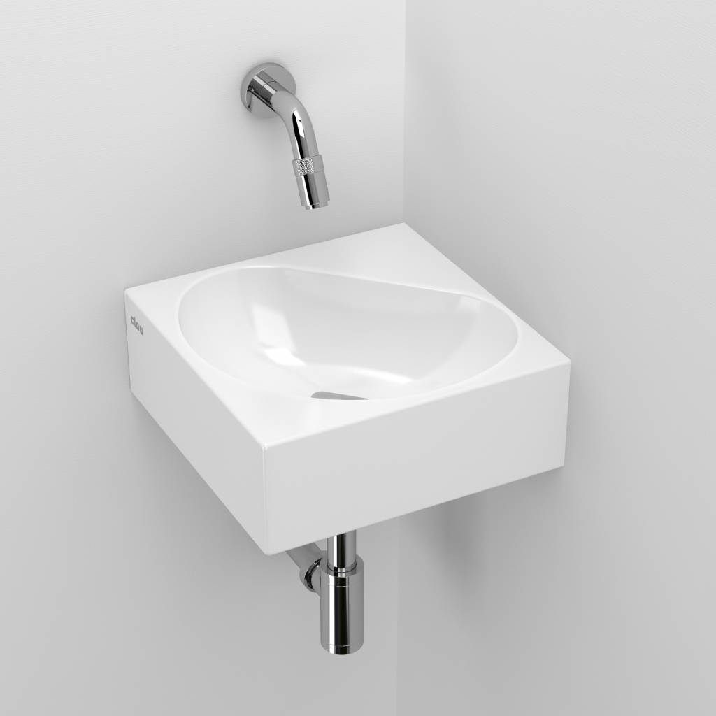 Flush 5 corner hand basin