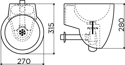 Flush 6 fontein